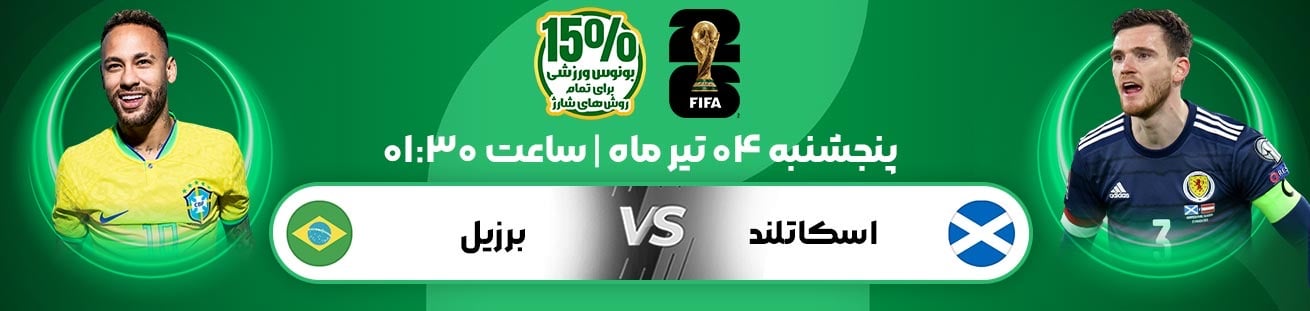 Brazil vs Scotland irbet365